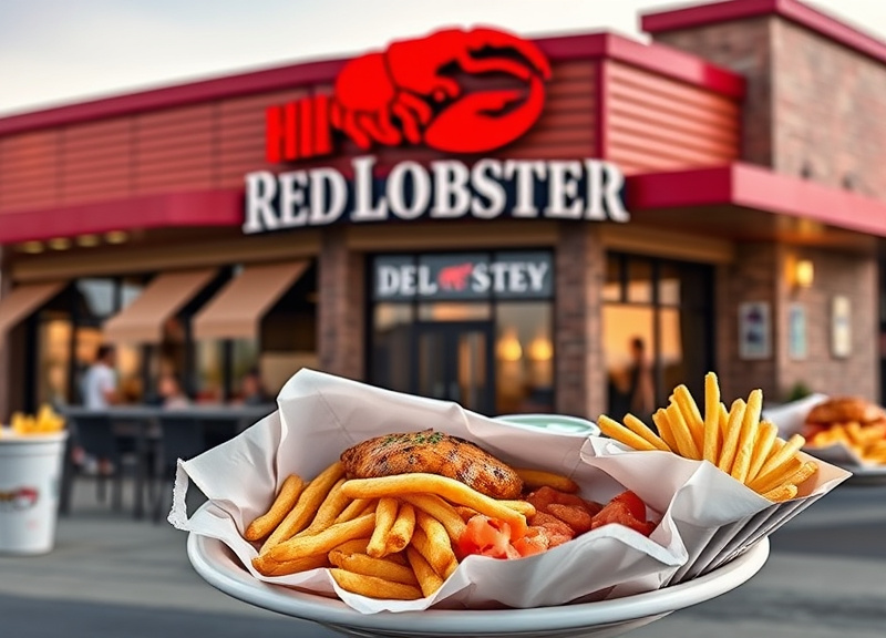 Does Red Lobster provide delivery service for catering orders?