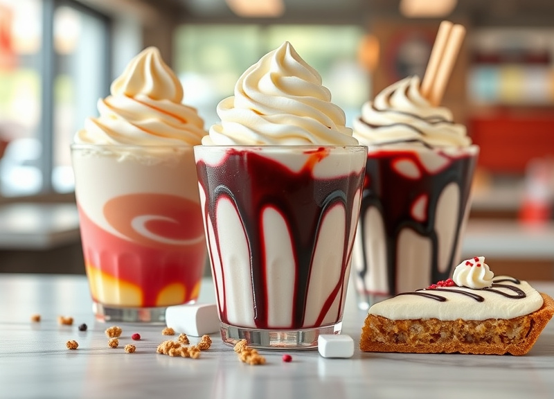 Soft Serve, Sundaes & Pies